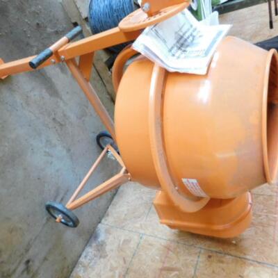 Central Machinery 3.5 cu ft Electric Cement Mixer