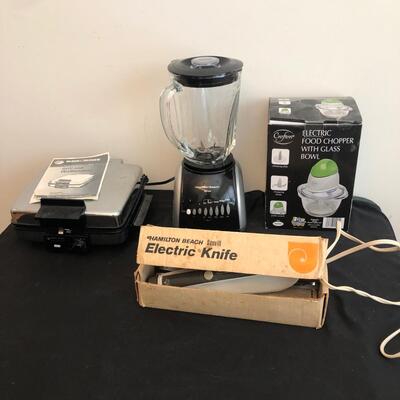 Hamilton Beach Blender, Electric Knife, Crofton Electric Food Chopper & More (PR-KM)