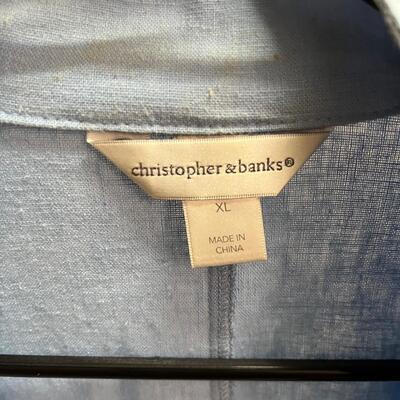 16 Colorful Women's Casual XL & 1X Lightweight Zippered Tops (MBB-JF)