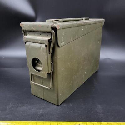 MILITARY 7.62MM M59 METAL AMMO CASE