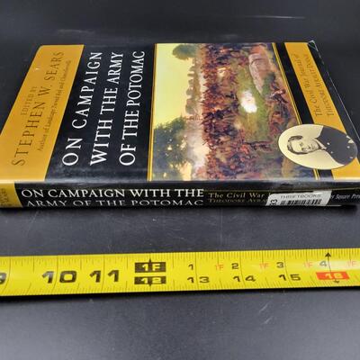 ON THE CAMPAIGN WITH THE ARMY OF THE POTOMAC HARDBACK BY STEVEN W. SEARS