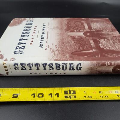 GETTYSBURG DAY 3 HARDBACK BOOK BY JEFFREY D. WERT