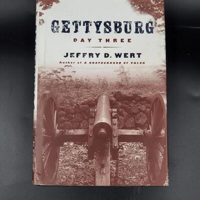 GETTYSBURG DAY 3 HARDBACK BOOK BY JEFFREY D. WERT