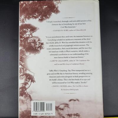 GETTYSBURG DAY 3 HARDBACK BOOK BY JEFFREY D. WERT