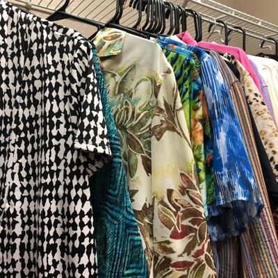 Chico's & More Short/Long Sleeve Tops (33 Total) Sizes XL & More (MBB-JF)