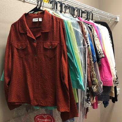 Chico's & More Short/Long Sleeve Tops (33 Total) Sizes XL & More (MBB-JF)