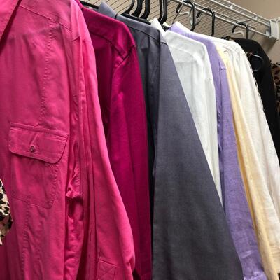 Chico's & More Short/Long Sleeve Tops (33 Total) Sizes XL & More (MBB-JF)