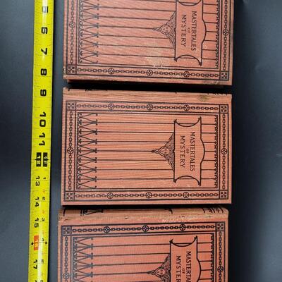 MASTERTALES OF MYSTERY VOL 1, 2 & 3