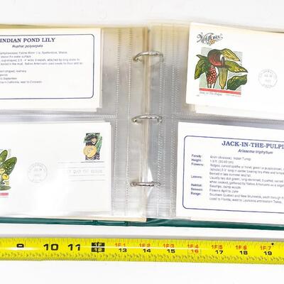 1992 â€œNATIVE WILDFLOWERS OF THE UNITED STATESâ€ FIRST DAY COVERS STAMP BOOK