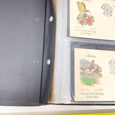 1982 â€œBIRDS & FLOWER SERIESâ€ FIRST DAY COVER STAMP BOOK