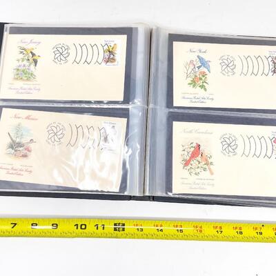 1982 â€œBIRDS & FLOWER SERIESâ€ FIRST DAY COVER STAMP BOOK