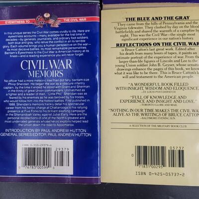 CIVIL WAR PAPERBACK BUNDLE 6 BOOKS