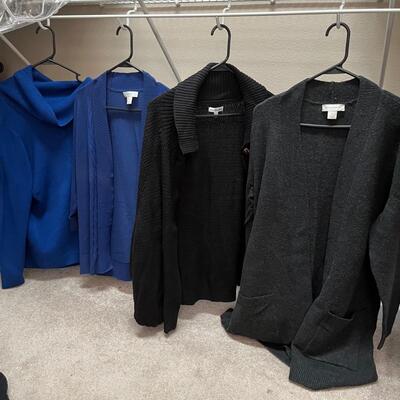 Croft & Barrow Plus More Sweaters, Turtlenecks, Cardigans (24 Total) Size XL/1X (MBB-JF)
