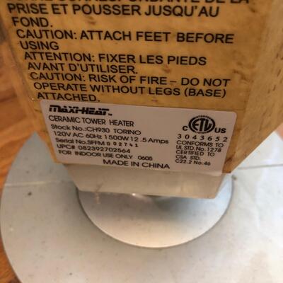 Lasko Tower Ceramic Air Heater, Maxi-heat & Pelonis Heaters (PR-KM)