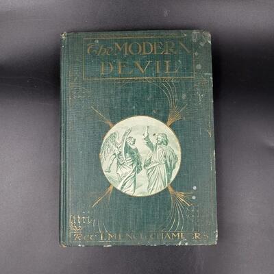 1903 THE MODERN DEVIL HARDBACK REV. I. MENCH CHAMBERS A.M