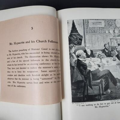 1903 THE MODERN DEVIL HARDBACK REV. I. MENCH CHAMBERS A.M