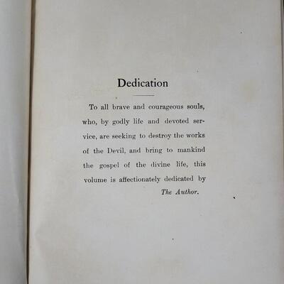 1903 THE MODERN DEVIL HARDBACK REV. I. MENCH CHAMBERS A.M