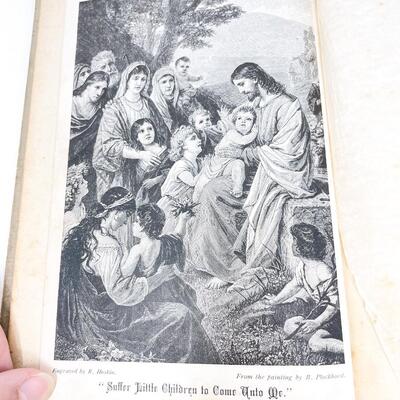 1890 â€œTALKS TO CHILDREN ABOUT JESUSâ€ BY G. E. MORTON HARDBACK BOOK