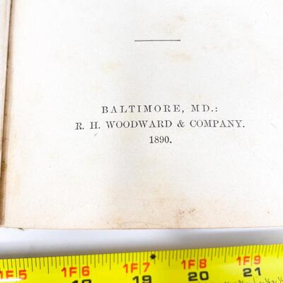 1890 â€œTALKS TO CHILDREN ABOUT JESUSâ€ BY G. E. MORTON HARDBACK BOOK