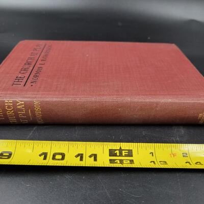 THE CHURCH AT PLAY HARDBACK BOOK NORMAN E. RICHARDSON