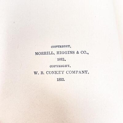 1893 â€œTHE STRANGE CASE OF HENRY TOPLASS AND CAPT. SHIERSâ€ HARDBACK BOOK