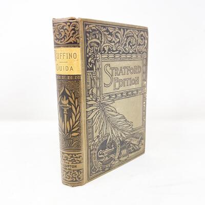 1800S â€œRUFFINO, AND OTHER STORIESâ€ BY OUIDA HARDBACK BOOK