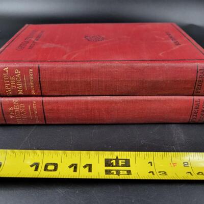 THE HIDDEN HAND & CAPITOLA, THE MAD CAP HARDBACK BOOK SET
