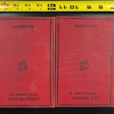 THE HIDDEN HAND & CAPITOLA, THE MAD CAP HARDBACK BOOK SET
