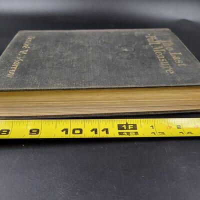 THE LAST FULL MEASURE HARDBACK BOOK BY HONORE W. MORROE