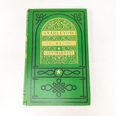 1873 â€œSNARLEYOW: OR THE DOG FIENDâ€ BY CAPTAIN MARRYAT HARDBACK BOOK