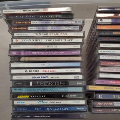 Selection of CD's