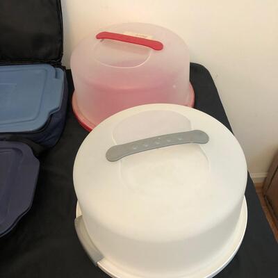 Anchor, Pyrex & Tupperware Transportable Dishes (PR-KM)