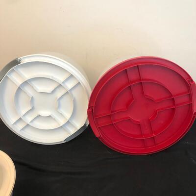 Anchor, Pyrex & Tupperware Transportable Dishes (PR-KM)