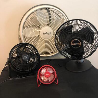 Lasko Cyclone Fan & 3 More Fans (PR-KM)