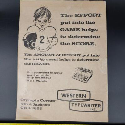 VINTAGE TOPEKA HIGHLAND PARK & TOPEKA HIGH SPORT PROGRAM
