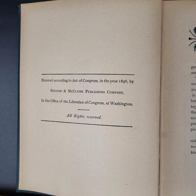 1899 ABE LINCOLNS STORIES & SPEECHES ILLISTRATED