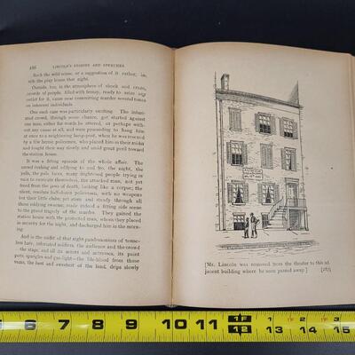 1899 ABE LINCOLNS STORIES & SPEECHES ILLISTRATED