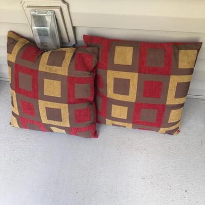 Red Bench Cushion, Chair Cushions & More (P-KM)