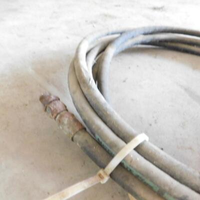 Hydraulic Hose with Fittings Approximately 15'
