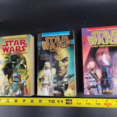 STAR WARS BOUNTY HUNTERS WAR VOL 1 - 3 PAPERBACKS