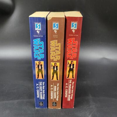STAR WARS - THE HANS SOLO TRILOGY VOL 1 - 3 PAPERBACKS