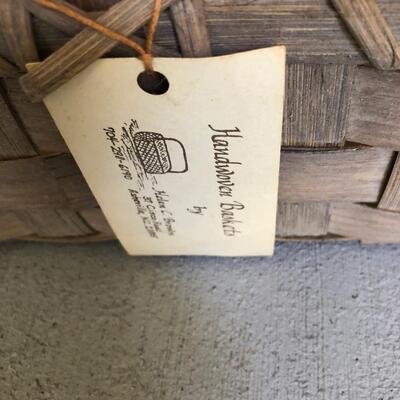 5 Baskets including Asheville Made - Helen Brown (P-KM)