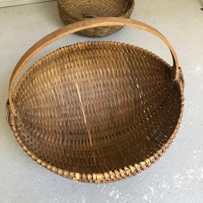 5 Baskets including Asheville Made - Helen Brown (P-KM)