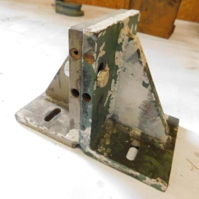 Set of Machinist's Metal Tooling Angle Holding Plates