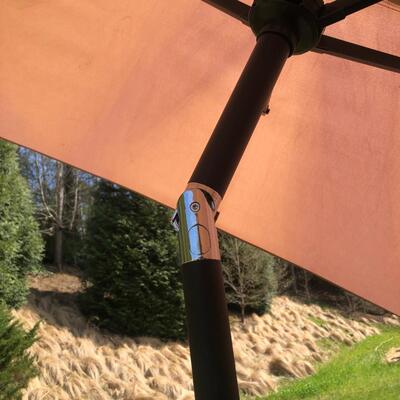 Hampton Bay Patio Set with Two Umbrellas (P-KM)