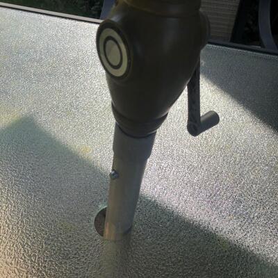 Hampton Bay Patio Set with Two Umbrellas (P-KM)