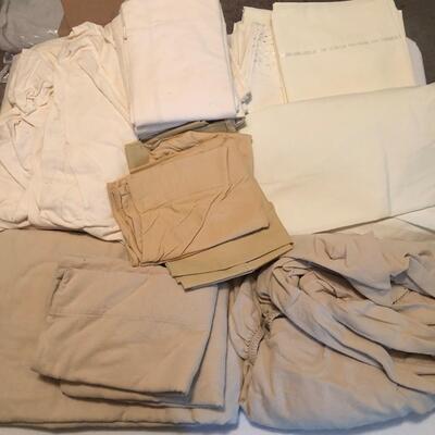 Queen & Full Sheet Set Assortment, Full Heated Mattress Pad & New Pillows (MB-JF)