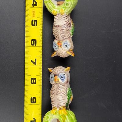 VINTAGE OWL SALT & PEPPER SHAKERS