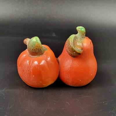 VINTAGE LITTLE FRUITS SALT & PEPPER SHAKERS