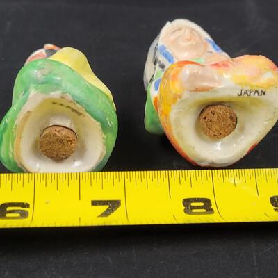 VINTAGE NATIVE AMERICAN SALT & PEPPER SHAKERS